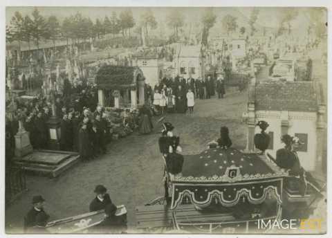 Enterrement de M. Coliez (Longwy)
