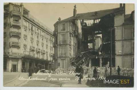 Bombardement d'une maison (Nancy)