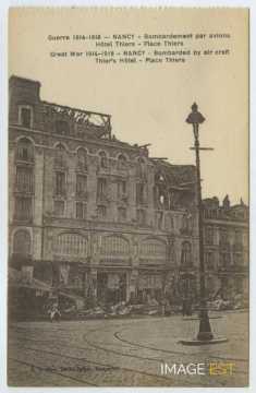 Bombardement de l'hôtel Thiers (Nancy)