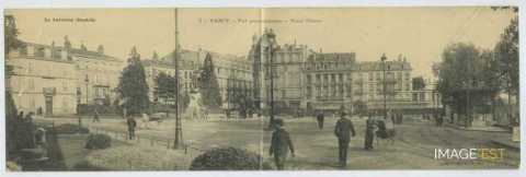 Vue panoramique de la place Thiers (Nancy)