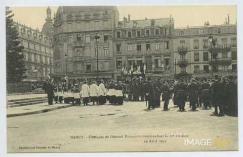 Obsèques du général Houdaille (Nancy)