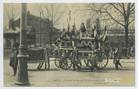 Obsèques du général Houdaille (Nancy)
