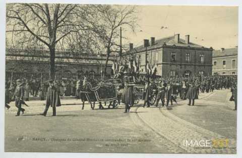 Obsèques du général Houdaille (Nancy)