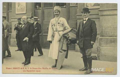 Visite de S. A. I. le Grand Duc Nicolas de Russie (Nancy)