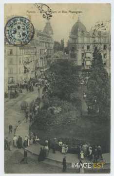Place Thiers et rue Mazagran (Nancy)