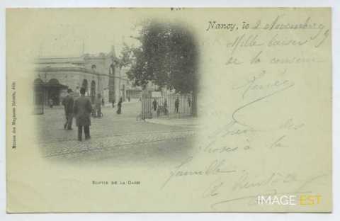 Sortie de la gare (Nancy)