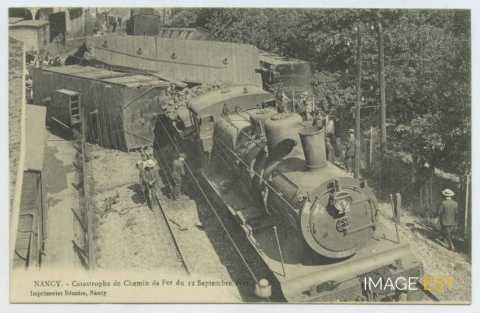 Déraillement d'un train (Maxéville)