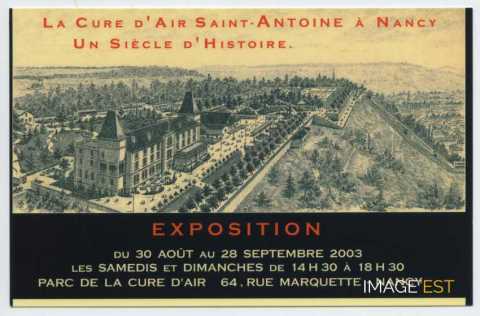 Exposition sur la Cure d'Air (Nancy)