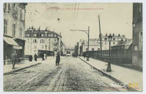 Rue du faubourg Stanislas (Nancy)