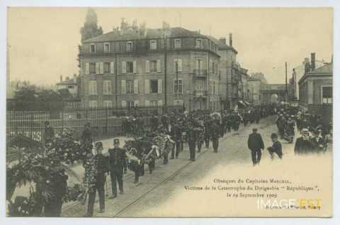 Obsèques du capitaine Marchal (Nancy)
