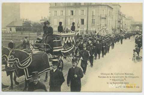 Obsèques du capitaine Marchal (Nancy)