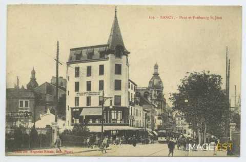 Pont et faubourg Saint-Jean (Nancy)