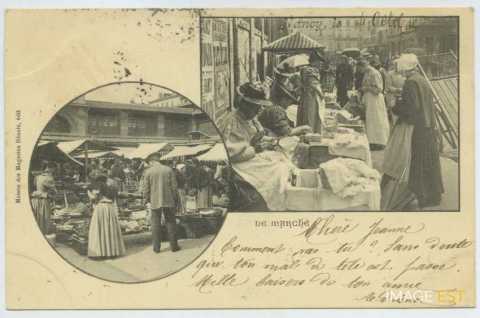 Étals du marché (Nancy)