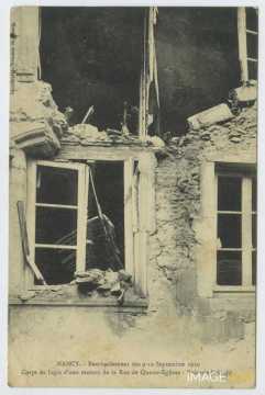 Épicerie Jolivald détruite (Nancy)