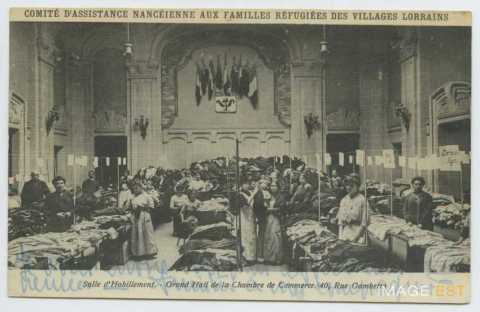 Salle d'habillement de la Chambre de Commerce (Nancy)