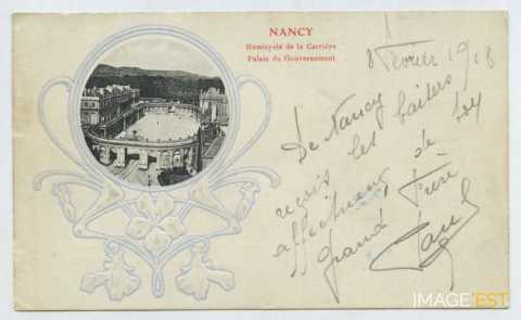 Hémicycle et Palais du Gouvernement (Nancy)