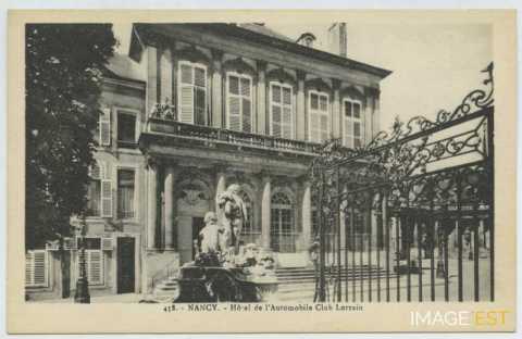 Hôtel de l'Automobile Club Lorrain (Nancy)