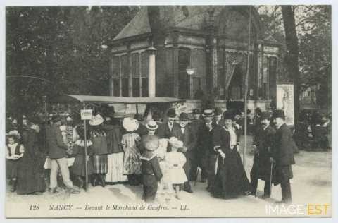 Marchand de gaufres de la Pépinière (Nancy)