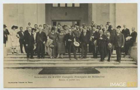 Souvenir du XVIIIe Congrès Français de Médecine (Nancy)