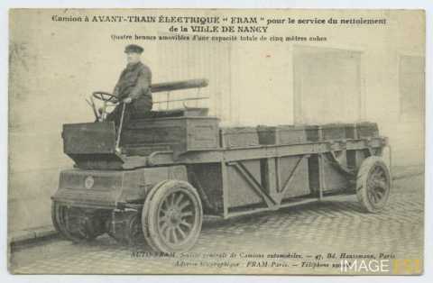 Camion à avant-train électrique (Nancy)