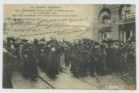 Départ de Monseigneur Turinaz (Nancy)