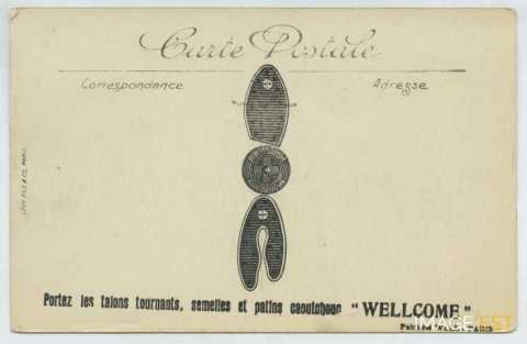 Carte postale publicitaire