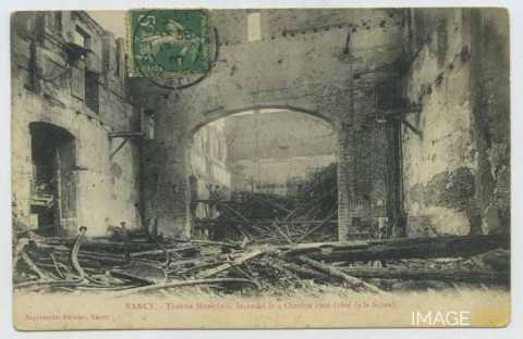 Incendie du Théâtre municipal (Nancy)