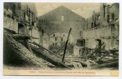 Incendie du Théâtre municipal (Nancy)