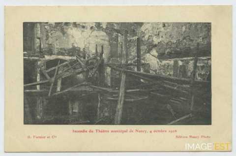 Incendie du Théâtre municipal (Nancy)