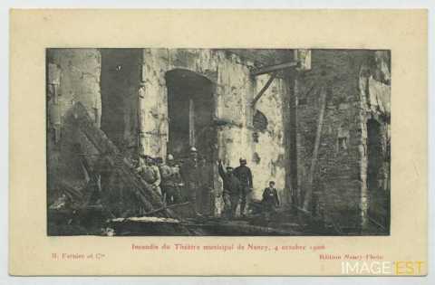 Incendie du Théâtre municipal (Nancy)