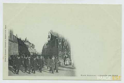 L'arrivée des Bleus (Nancy)