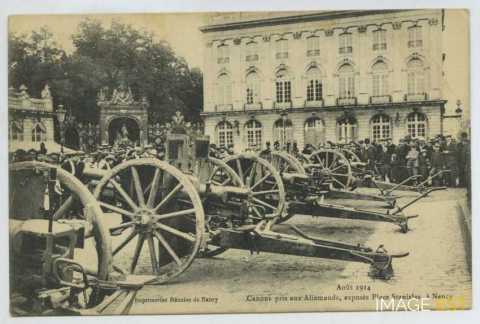 Canons pris aux Allemands (Nancy)