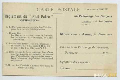 Patronage P'tit Patro (Nancy)