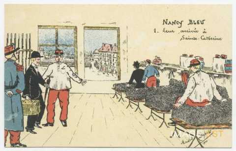 Nancy Bleu 1. Leur arrivée à Sainte-Catherine