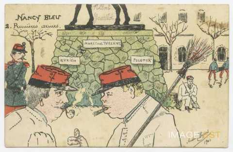 Nancy Bleu 2. Premières armes