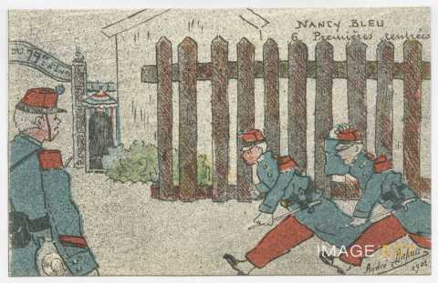 Nancy Bleu 6. Premières rentrées