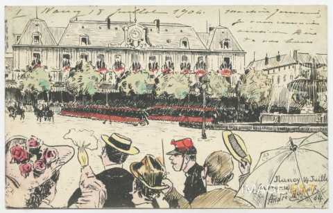 Nancy 14 juillet. La revue