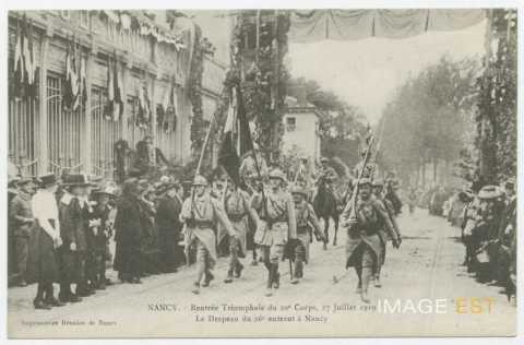 Rentrée du XXe corps (Nancy)