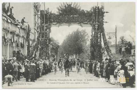 Rentrée du XXe corps (Nancy)