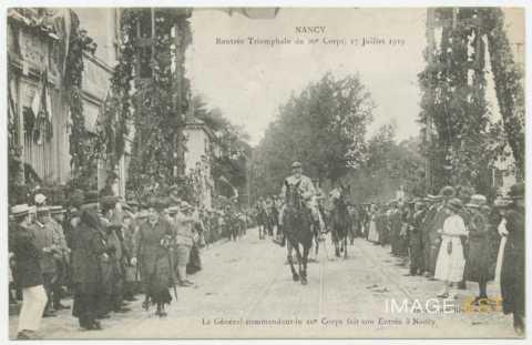 Rentrée du XXe corps (Nancy)