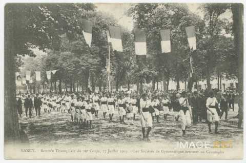 Rentrée du XXe corps (Nancy)