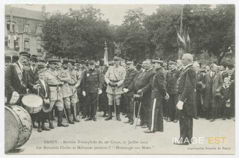 Rentrée du XXe corps (Nancy)