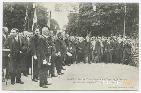 Rentrée du XXe corps (Nancy)