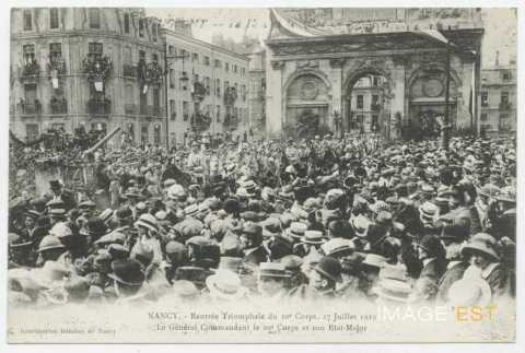 Rentrée du XXe corps (Nancy)