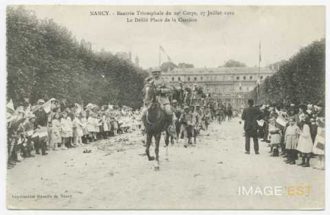 Rentrée du XXe corps (Nancy)
