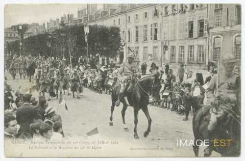 Rentrée du XXe corps (Nancy)