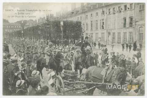 Rentrée du XXe corps (Nancy)