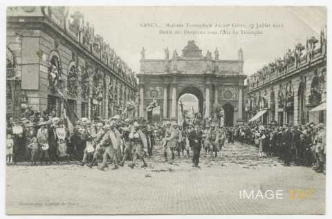 Rentrée du XXe corps (Nancy)
