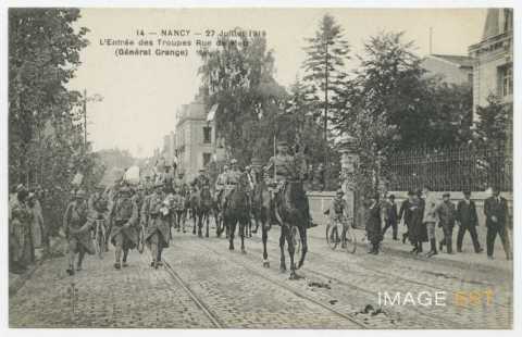 Rentrée du XXe corps (Nancy)