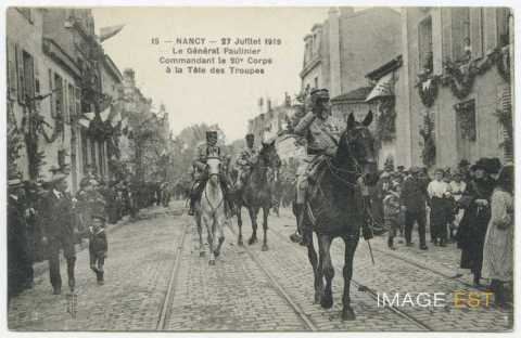 Rentrée du XXe corps (Nancy)